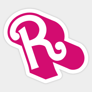 Barbie R Sticker
